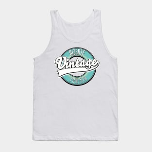 Bizerte tunisia vintage style logo Tank Top